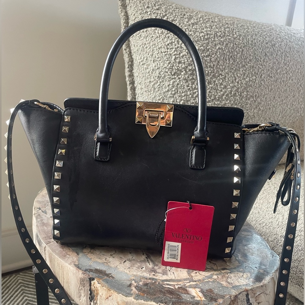 Authentic Valentino Rockstud small tote